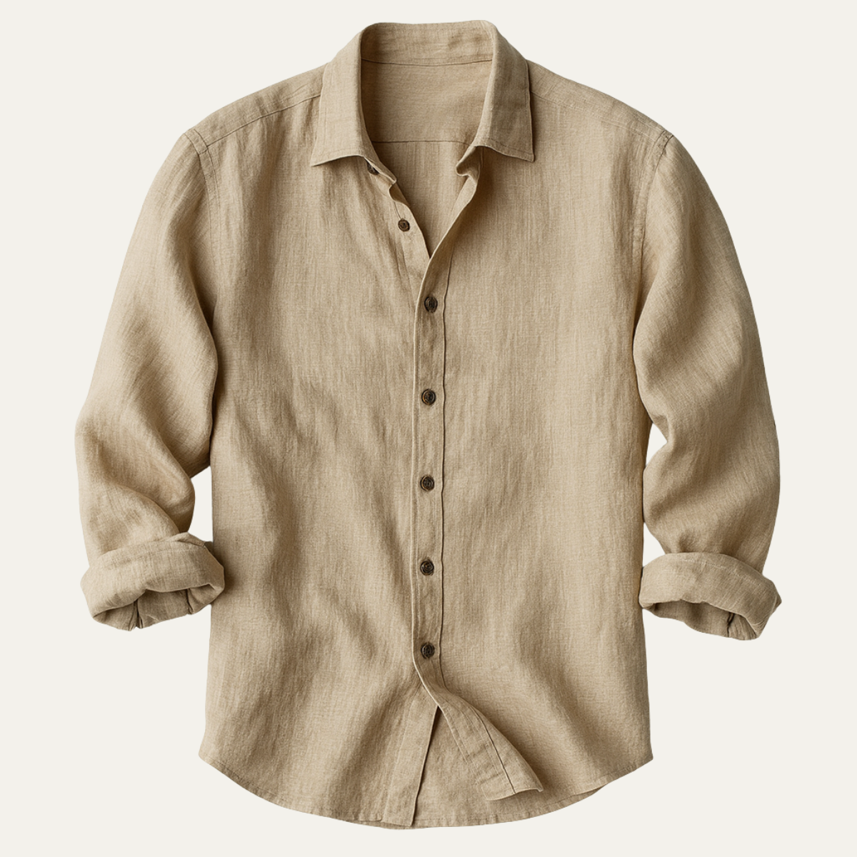 Stylish Vintage Shirt for Men - Long Sleeve