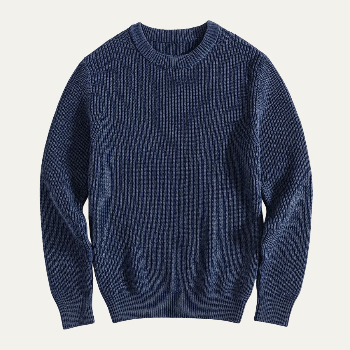 Men Cozy Ribbed Sweater