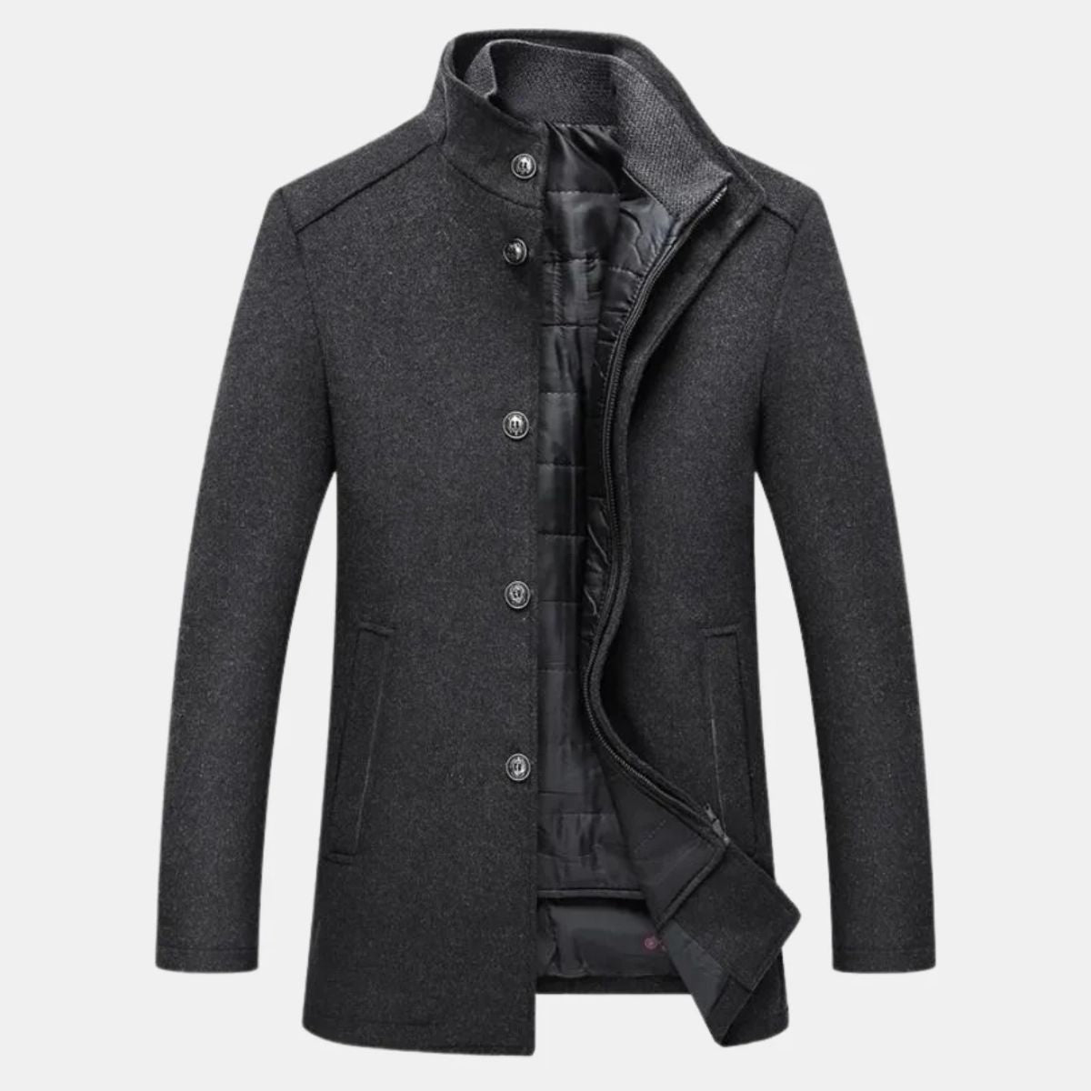 Elegant Men's Overcoat – Classic Winter Coat