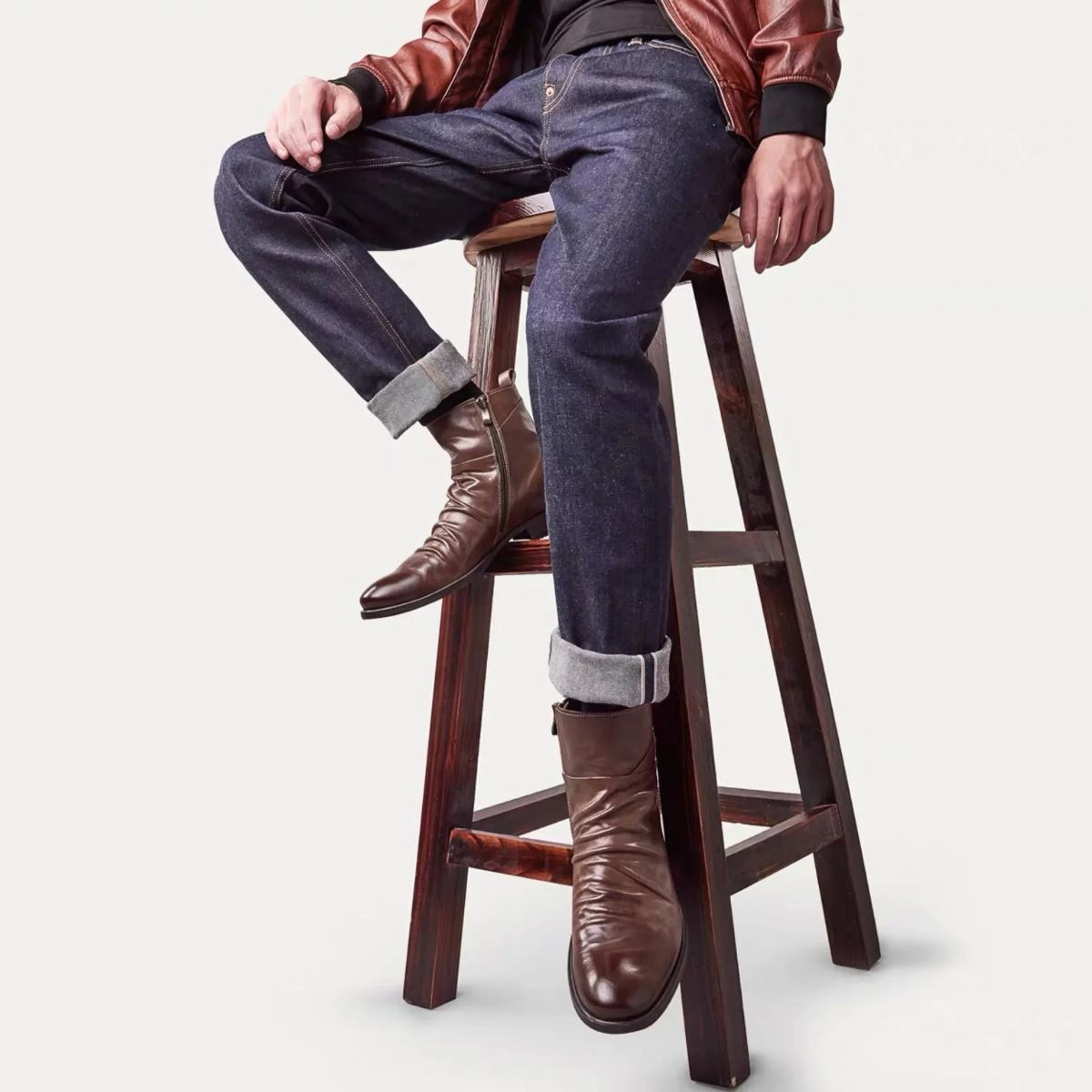 Premium Handmade Leather Chelsea Boots for Men - Barbour Street Collection