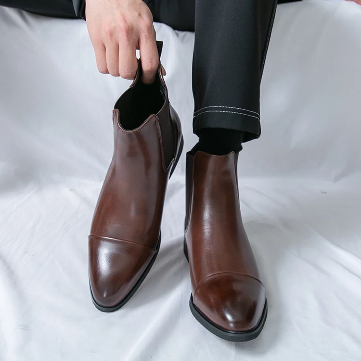 Stylish Premium Leather Chelsea Boots for Men