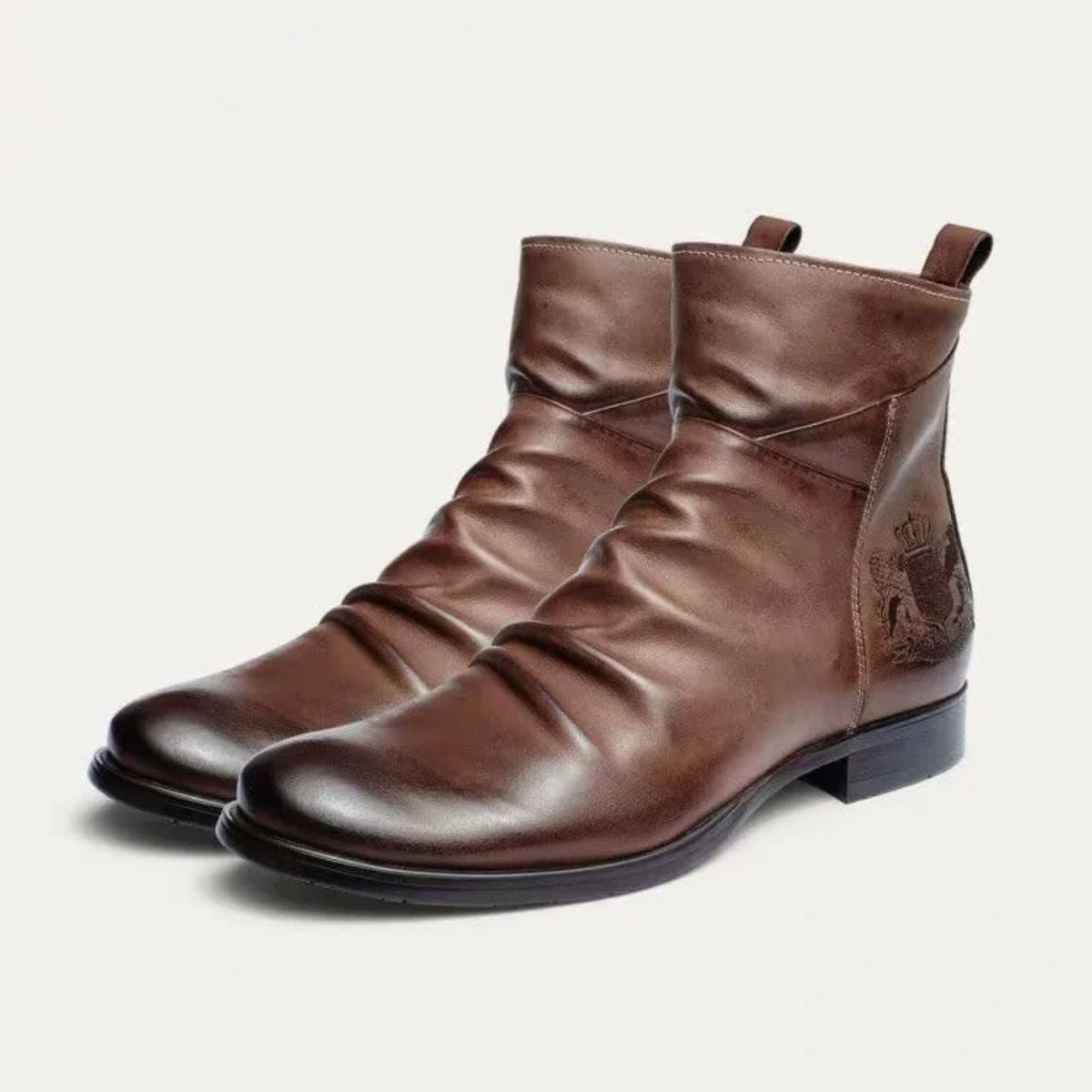 Premium Handmade Leather Chelsea Boots for Men - Barbour Street Collection