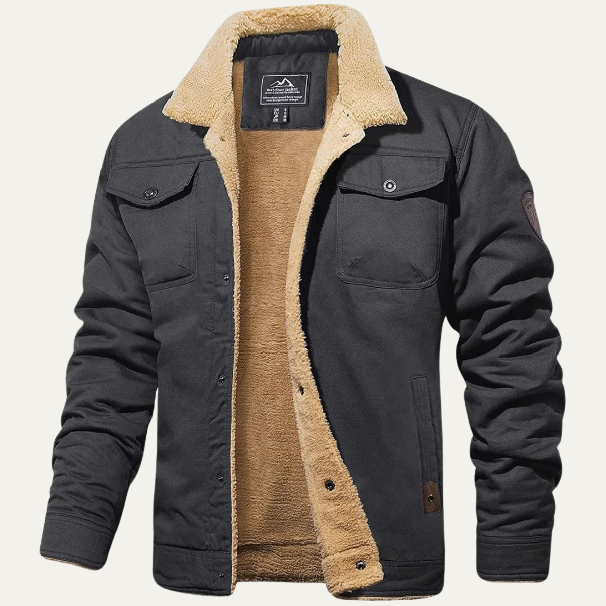 Cozy Insulated Winter Jacket for Men