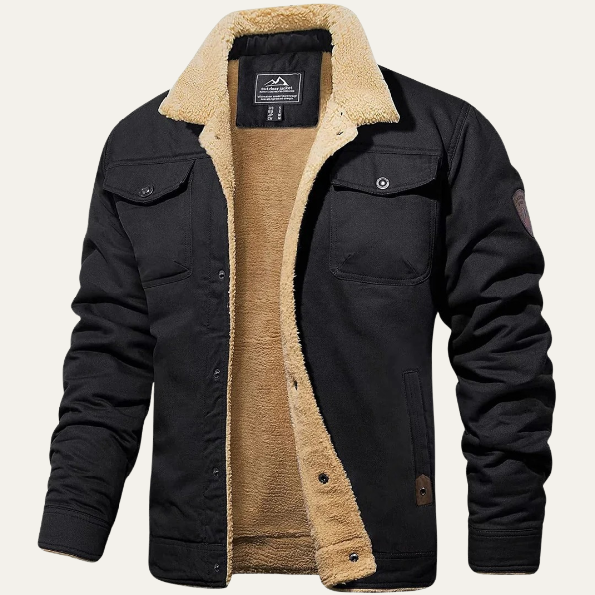 Cozy Insulated Winter Jacket for Men