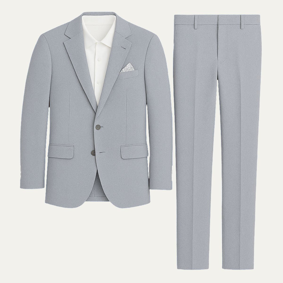 Elegant Wedding Suit for Men - Santorini Style
