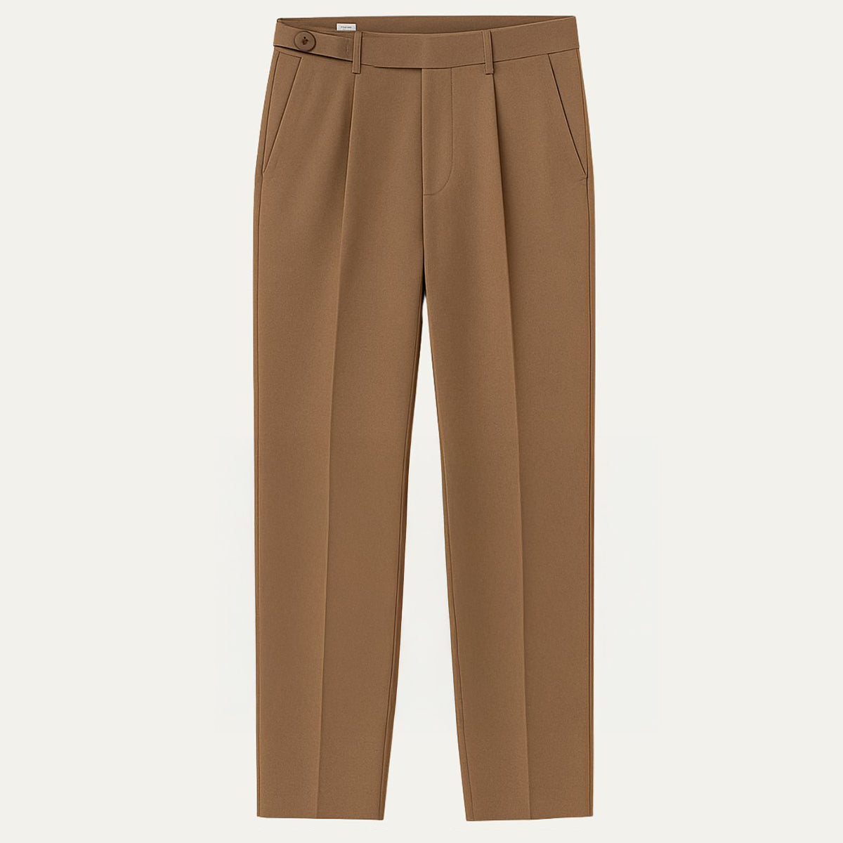 Stylish Men's Pleated Trousers - Comfortable Fit