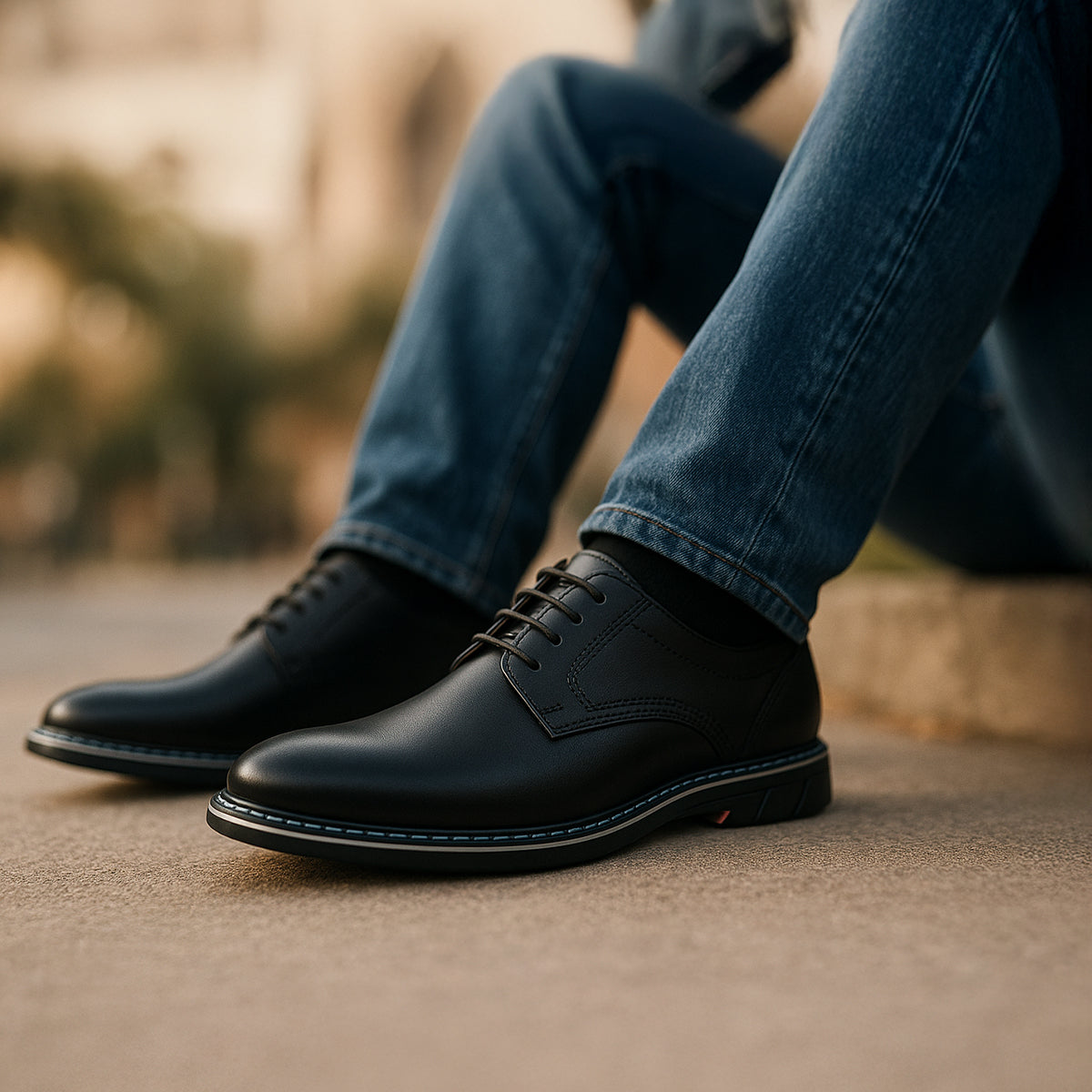 Comfortable Men's Derby Shoes - Westbury Collection
