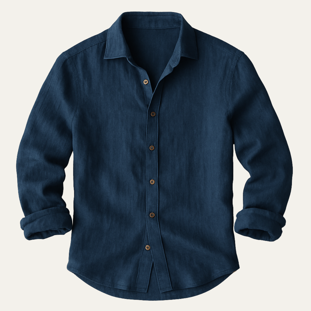 Stylish Vintage Shirt for Men - Long Sleeve