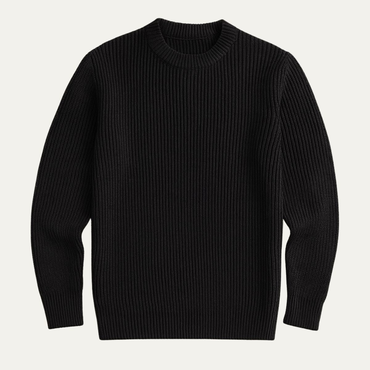 Men Cozy Ribbed Sweater
