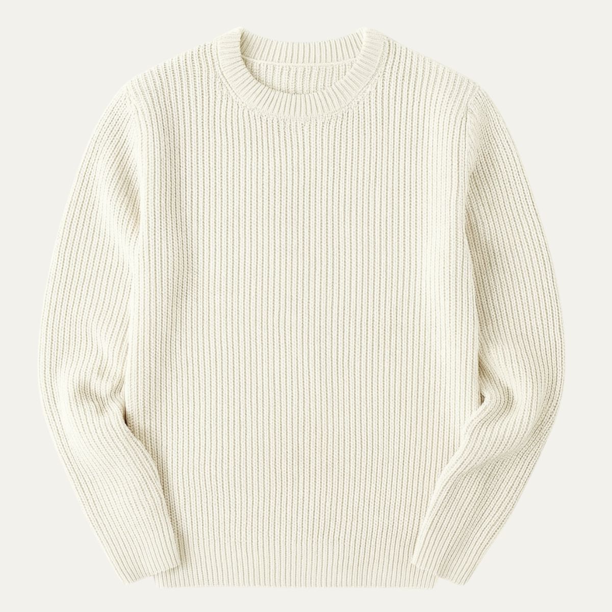 Men Cozy Ribbed Sweater