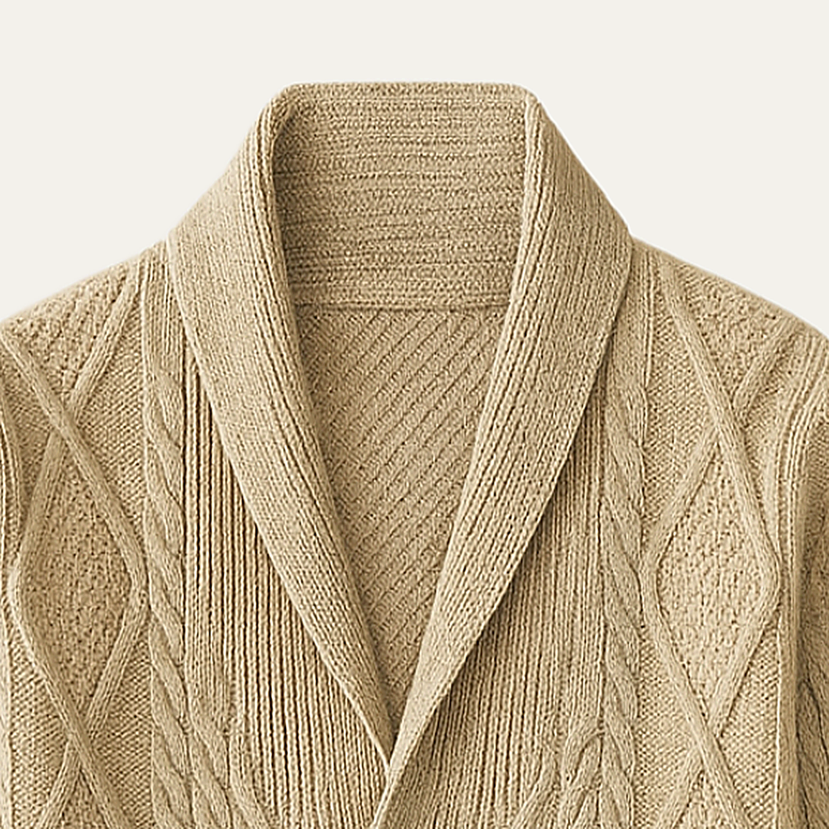 Luxurious Men's Cardigan - 100% Pure Softness