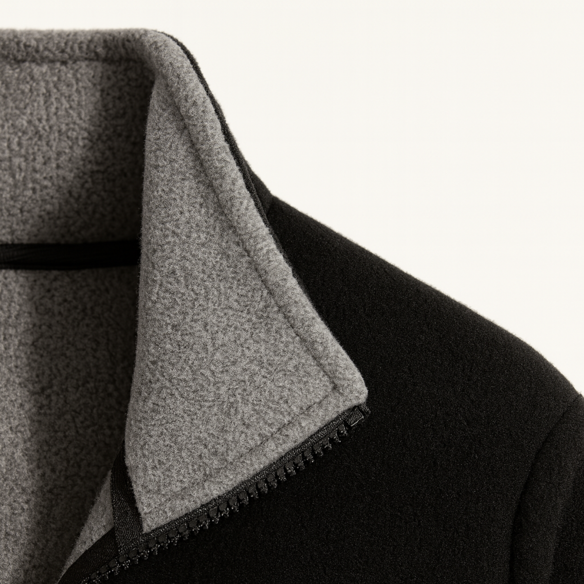 Insulated Men's Outdoor Jacket with Fleece Lining