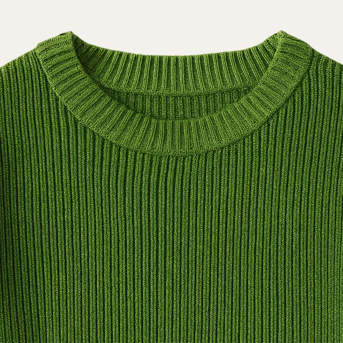 Men Cozy Ribbed Sweater