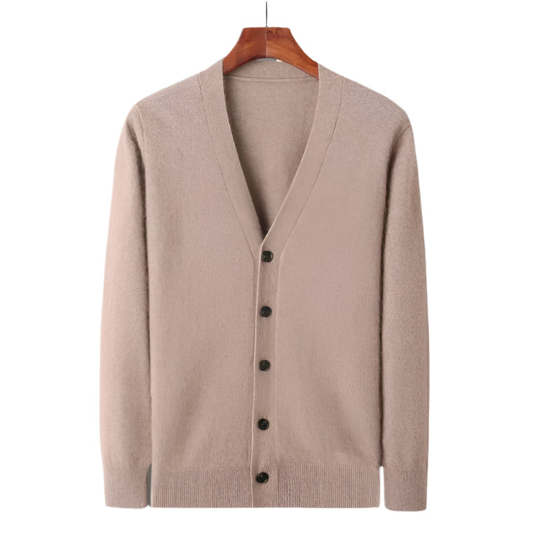 Luxurious Men's Cardigan - 100% Soft and Warm