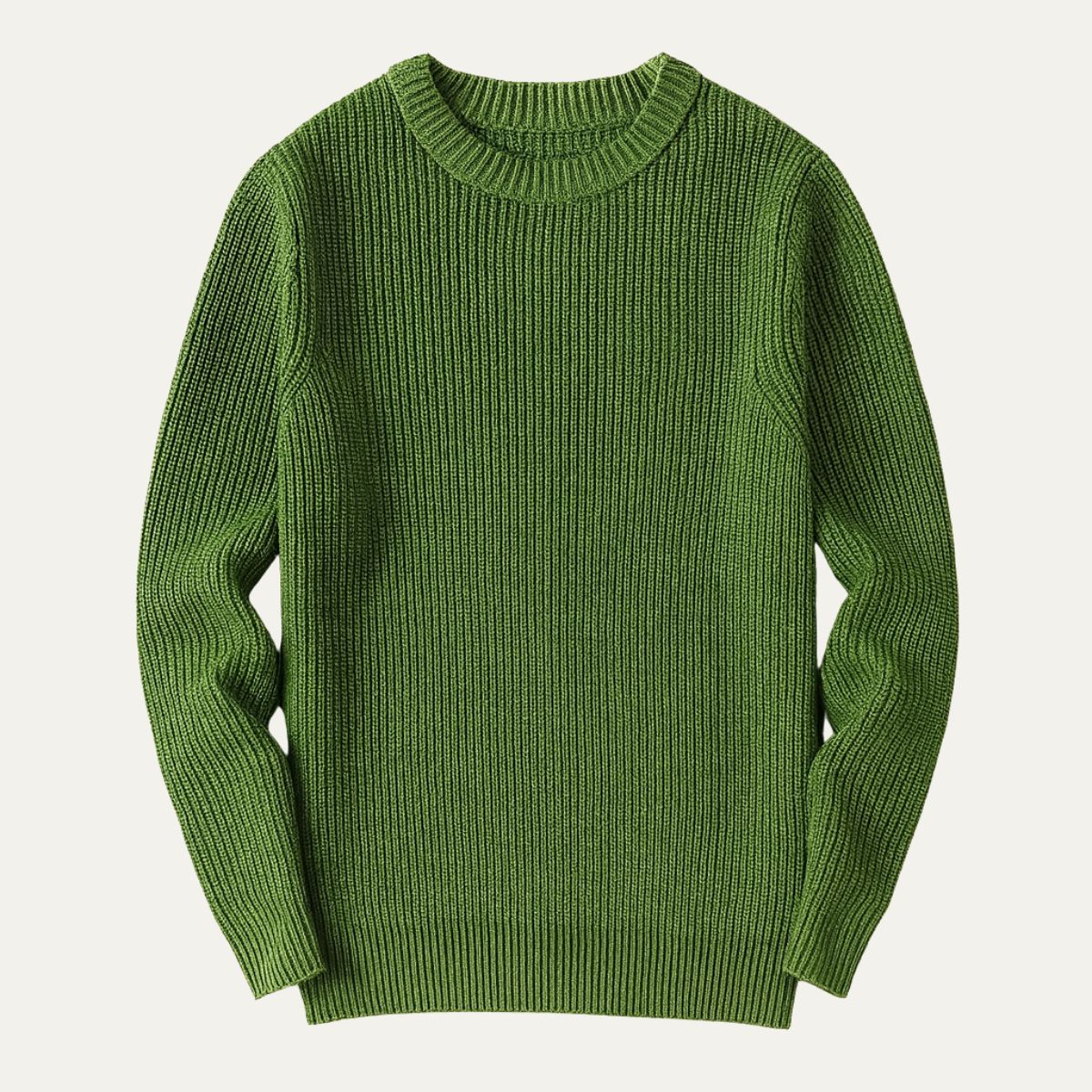 Men Cozy Ribbed Sweater