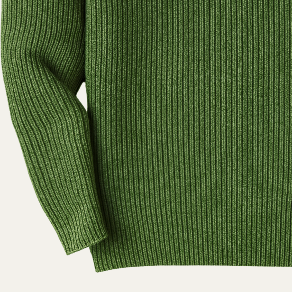 Men Cozy Ribbed Sweater