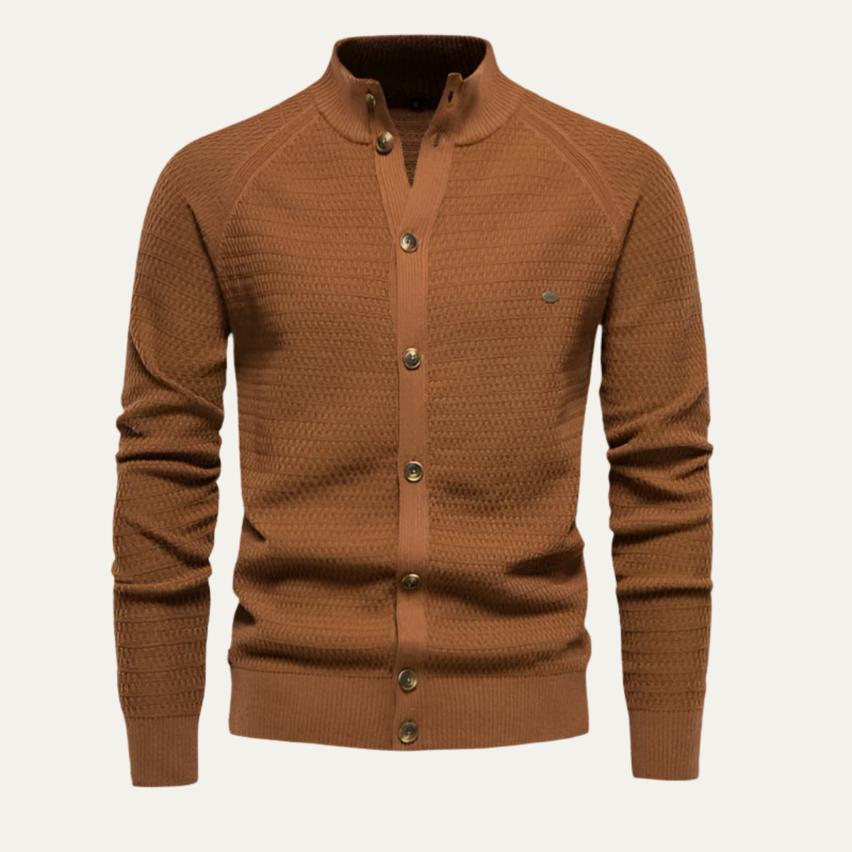 Luxurious Men's Cardigan - 100% Soft