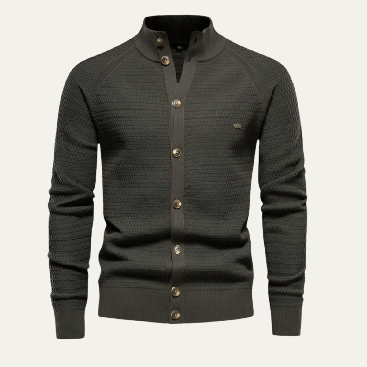 Luxurious Men's Cardigan - 100% Soft