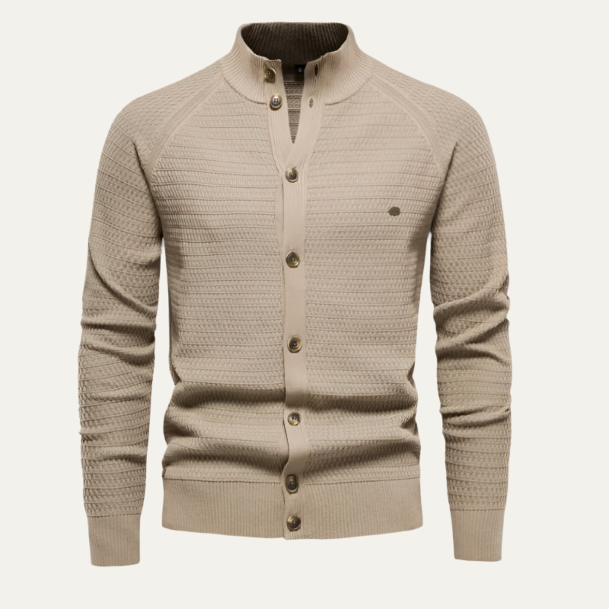 Luxurious Men's Cardigan - 100% Soft