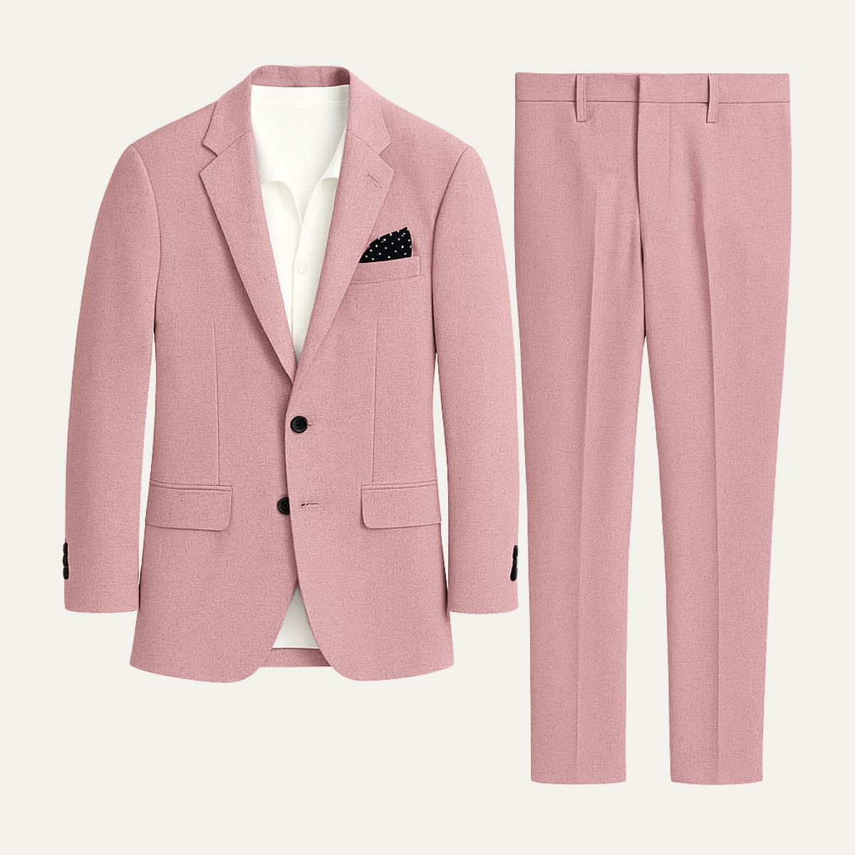 Elegant Wedding Suit for Men - Santorini Style