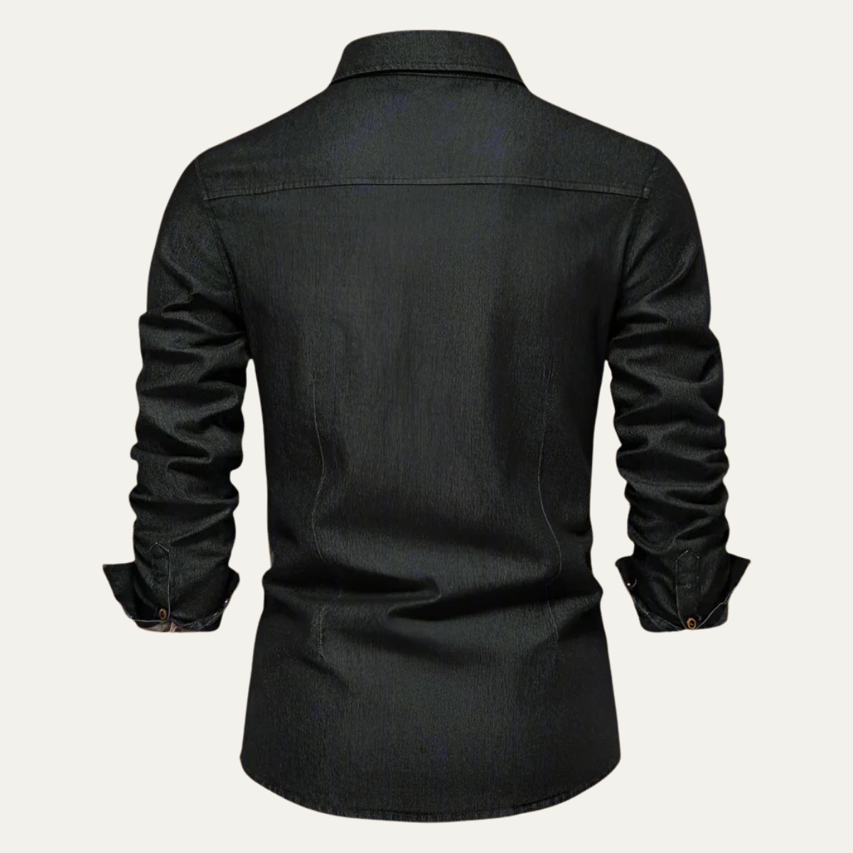 Stylish Men's Denim Shirt - Comfortable & Durable