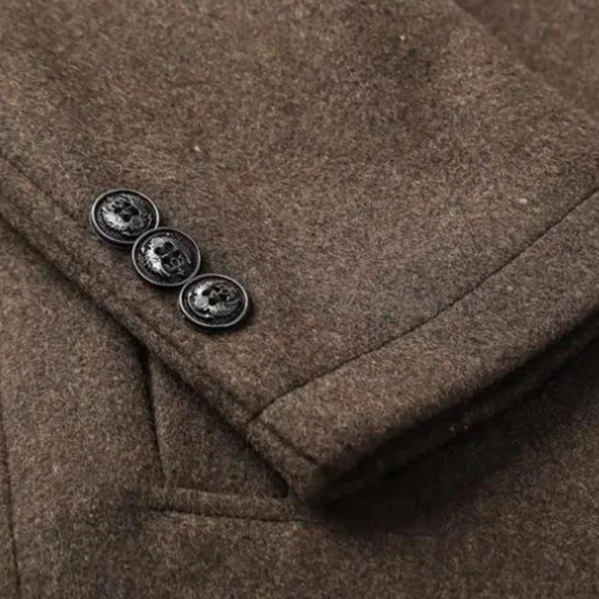 Elegant Men's Overcoat – Classic Winter Coat