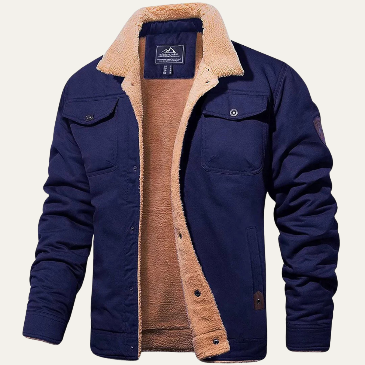 Cozy Insulated Winter Jacket for Men