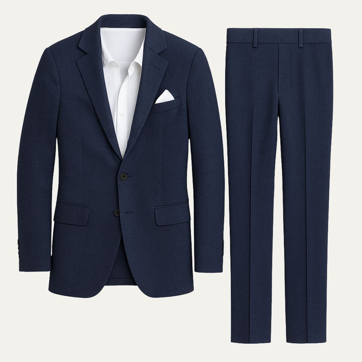 Elegant Wedding Suit for Men - Santorini Style