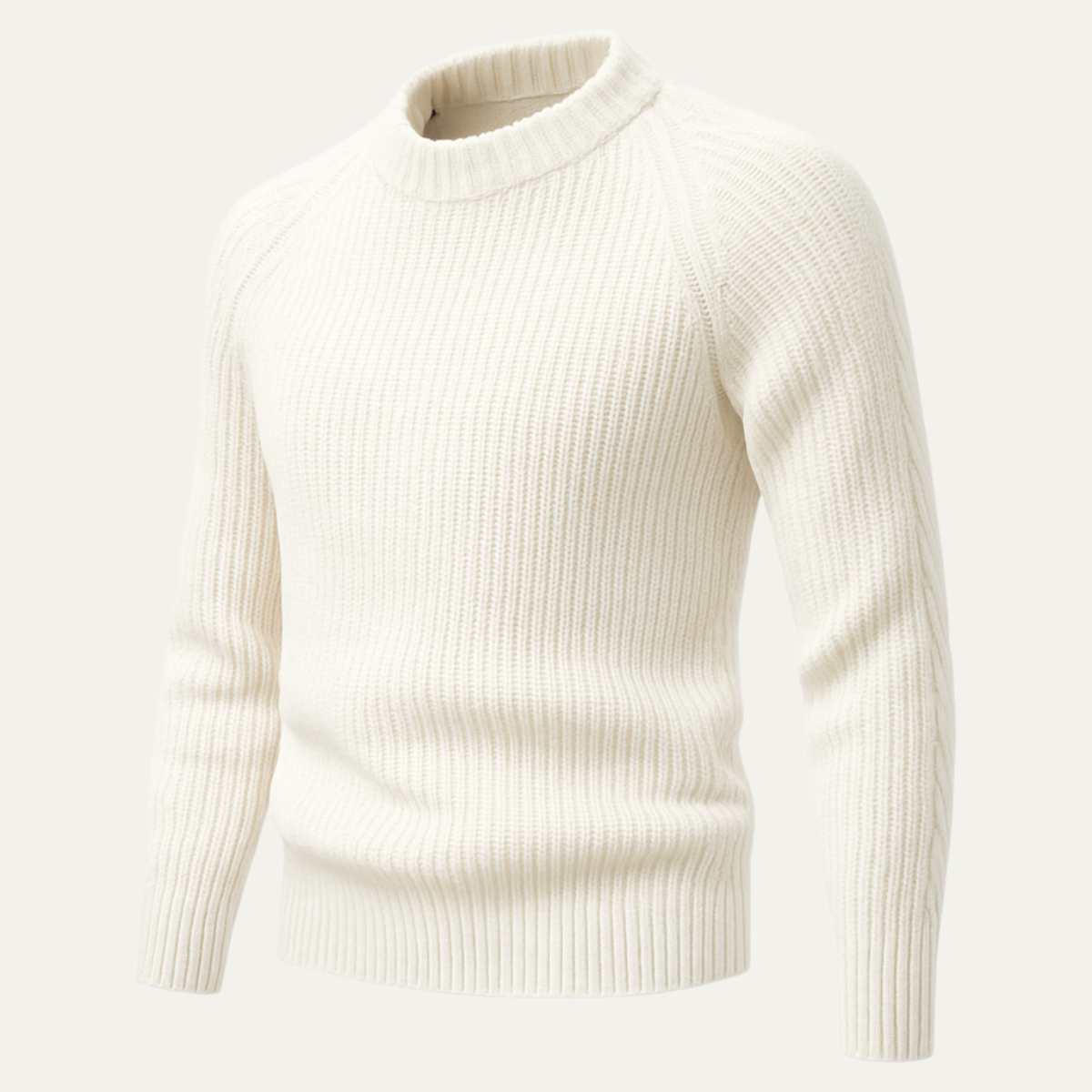 Luxurious Soft Crewneck Sweater for Men