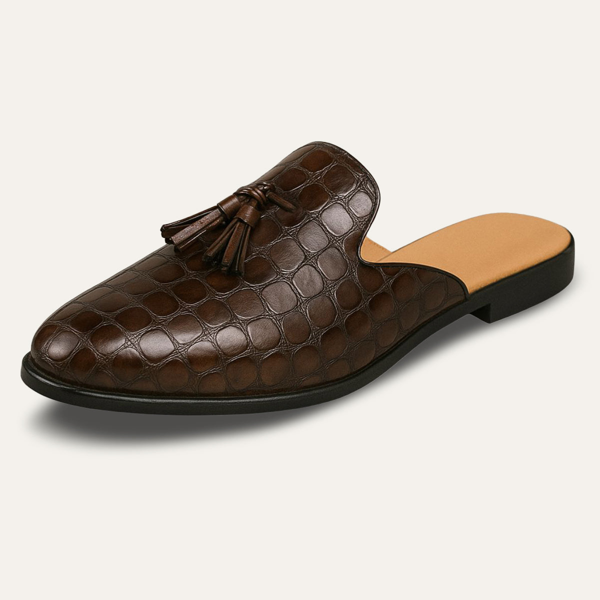 Stylish Comfortable Men's Leather Slip-On Loafers