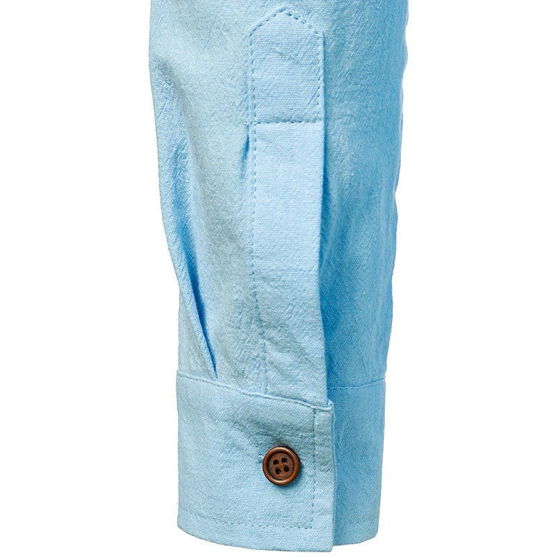 Stylish Vintage Shirt for Men - Long Sleeve