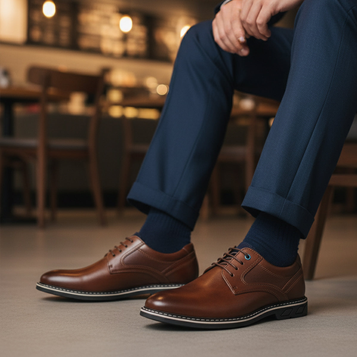Comfortable Men's Derby Shoes - Westbury Collection