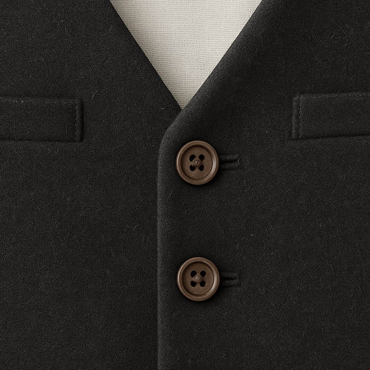 Stylish Vintage Men's Gilet - Elegant Button-Up Vest