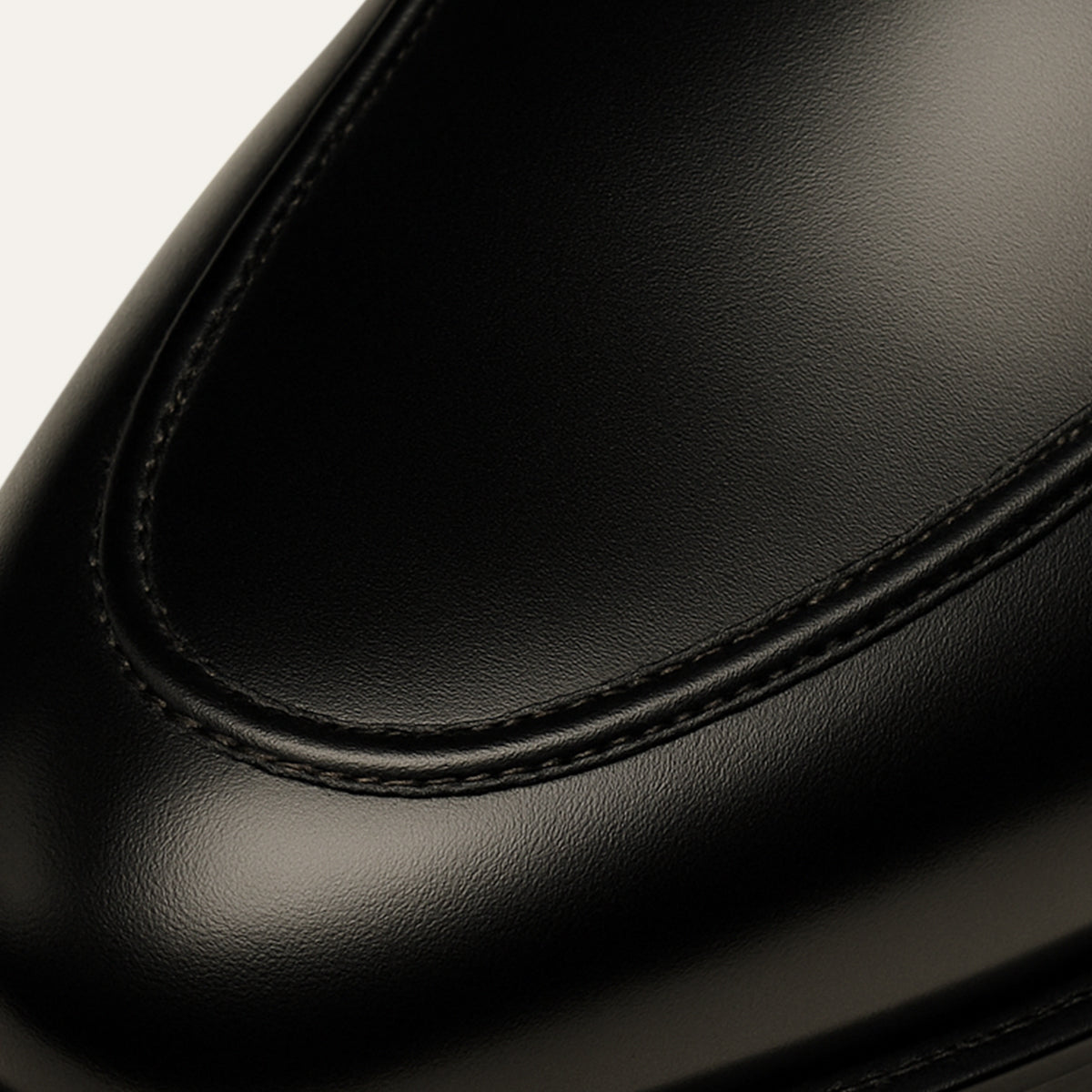 Stylish Black Leather Horsebit Loafers for Men