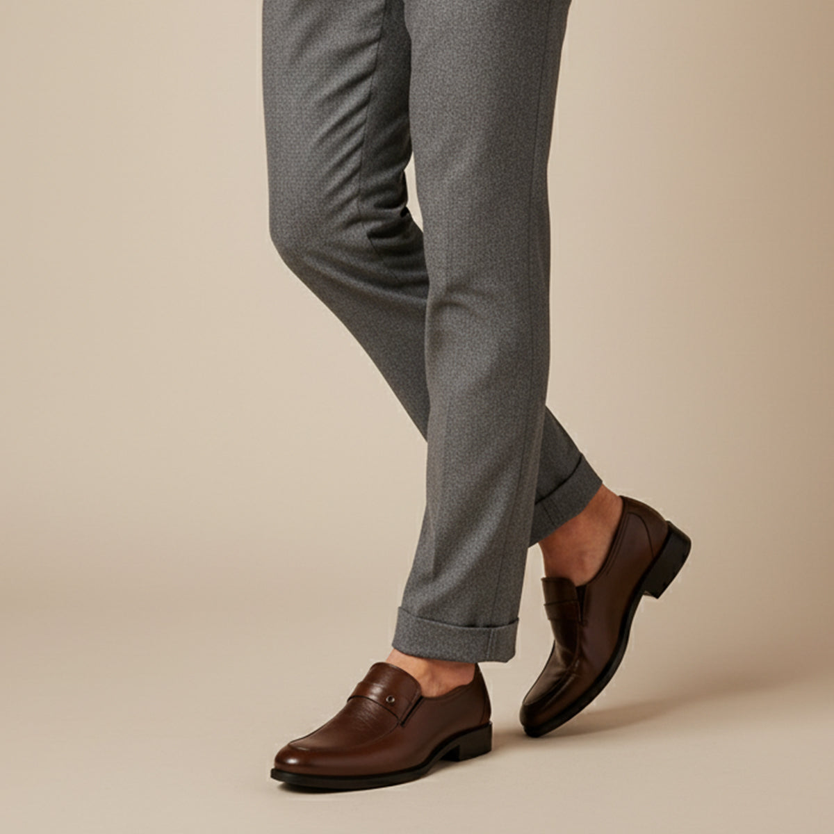 Elegant Men's Leather Loafers for Comfort and Style